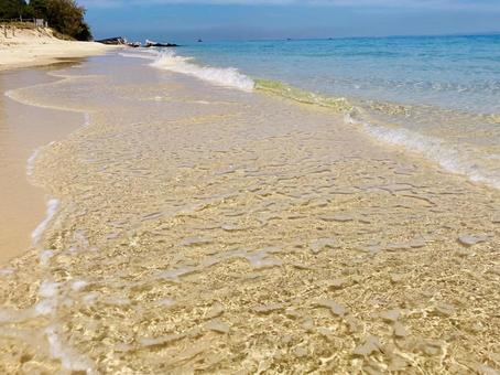オーストラリアのビーチ オーストラリアのビーチ モートン島,島,オースオラリアの写真素材