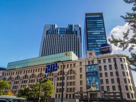 【大阪府】大阪市・なんば駅 なんば駅,なんば,大阪府の写真素材