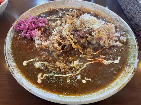 喫茶店のスパイスカレー 喫茶店のスパイスカレー カレー,スパイスカレー,辛いの写真素材