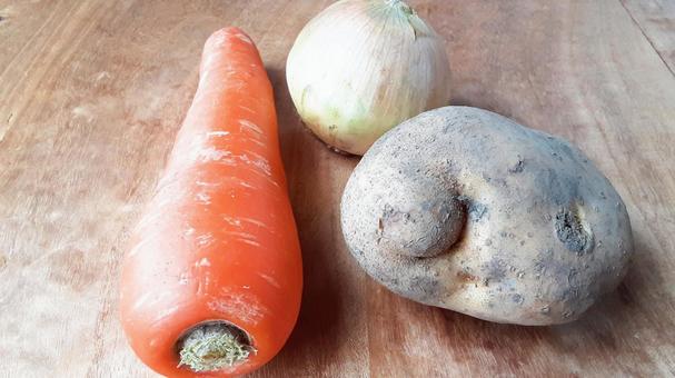 じゃがいもにんじんたまねぎ・2 じゃがいもにんじんたまねぎ・2 野菜,食材,玉葱の写真素材