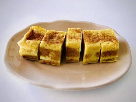 美味しい手作りだし巻き卵焼き（横型） だし巻き卵,卵焼き,たまごの写真素材