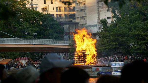 Three major Japanese festivals Tenjin Festival, summer festival, three major japanese festivals, tenjin festival, JPG