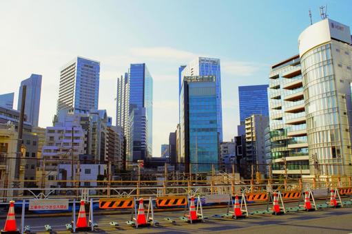 渋谷の街並み 渋谷の街並み 渋谷区,代官山,高層ビルの写真素材