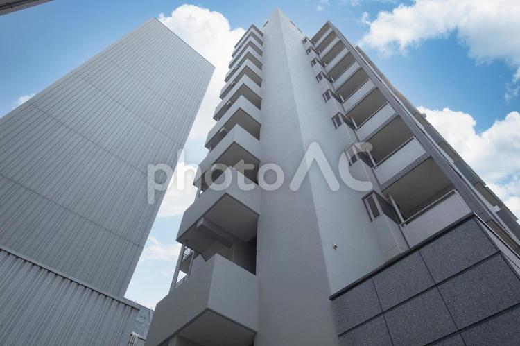 新築マンションのイメージ マンション,新築マンション,住居の写真素材