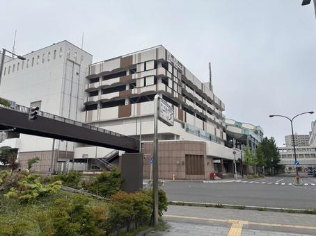 新札幌駅前 新札幌駅前 歩道橋,駅前,新札幌の写真素材