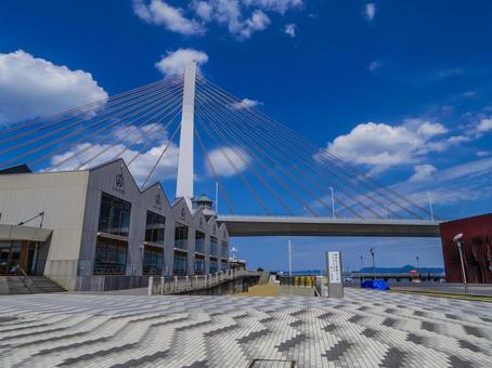 【青森県】青森市・A-FACTORY 【青森県】青森市・A-FACTORY 青森ベイブリッジ,aーfactory,青森市の写真素材