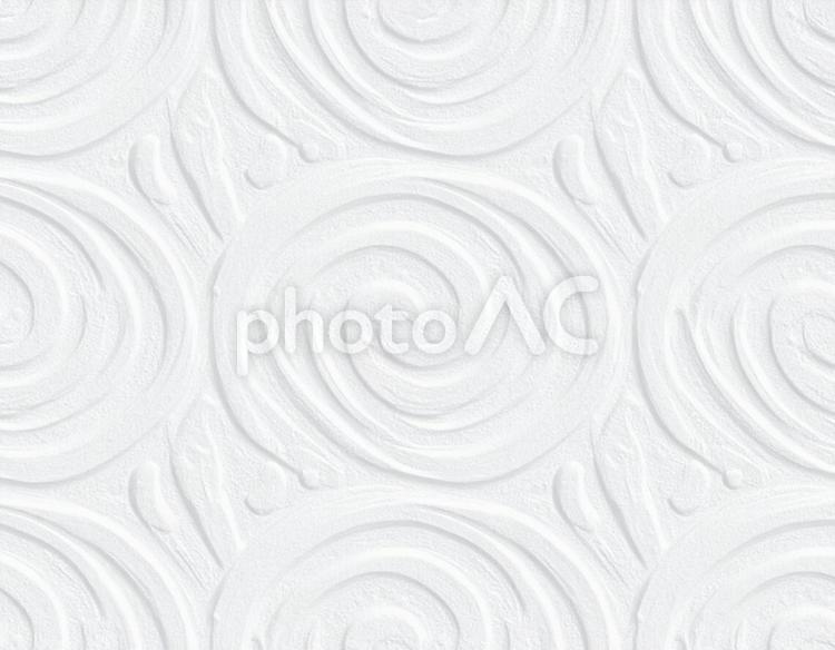 白色ペイントの渦模様 白色,ペイント,渦の写真素材