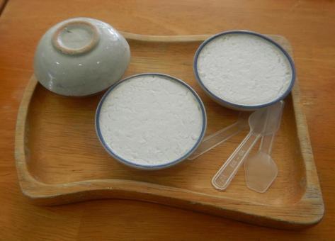 カノムトゥワイ カノムトゥワイ,タイのお菓子,ココナッツミルクの写真素材