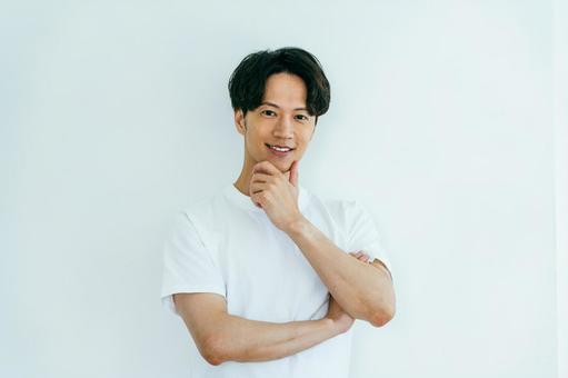 男性のポートレート 男性のポートレート 美容,メンズビューティー,メンズエステの写真素材