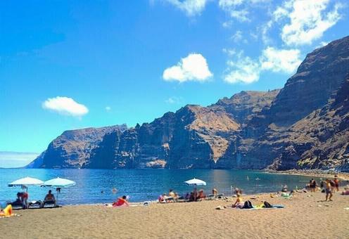 絶景を望むビーチ 絶景を望むビーチの写真