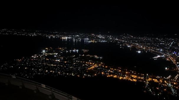 Hakodate Bay night view, JPG Hakodate Bay night view, JPG