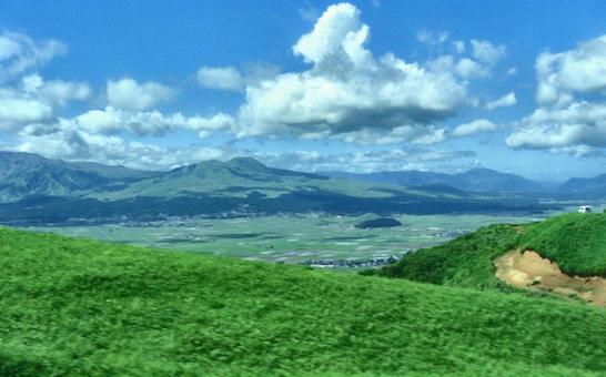 草原ボケ背景-64 草原ボケ背景-64の写真
