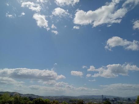 4月の空 4月の空の写真