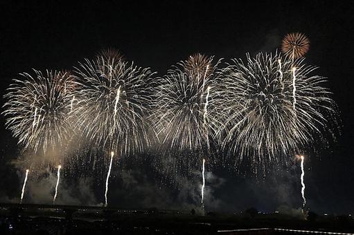 25柏崎ぎおん祭り 花火 25柏崎ぎおん祭り 花火の写真