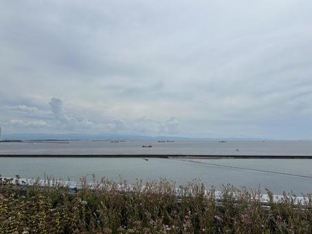大阪湾 大阪湾 大阪湾,タンカー,海の写真素材