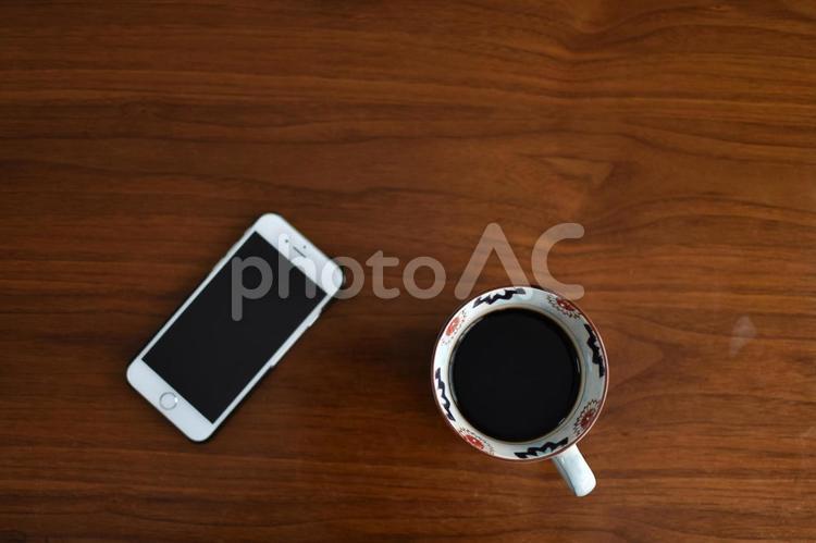 コーヒーでひと息 コーヒー,ひと息,コーヒータイムの写真素材