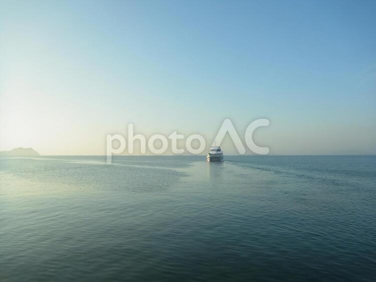 タオ島（タイ・ダイバーの聖地）へ行く半島側の船着場から タオ島,タオ,タイの写真素材