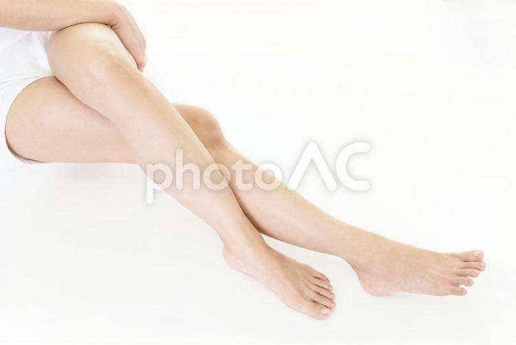 女性の脚 美脚,脱毛,エステの写真素材