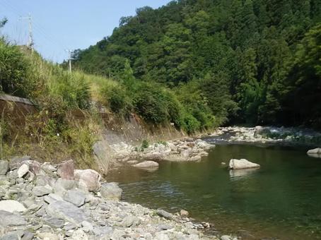 吉野川 吉野川,谷,山の写真素材