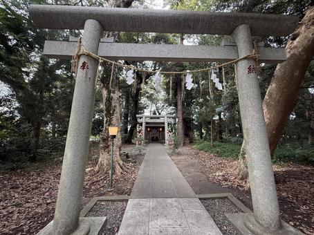 息栖神社　稲荷神社 息栖神社,東国三社,茨城県の写真素材