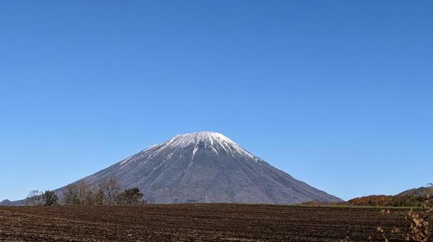 蝦夷富士 羊蹄山が織りなす壮大な風景 北海道,ニセコ,山の写真素材
