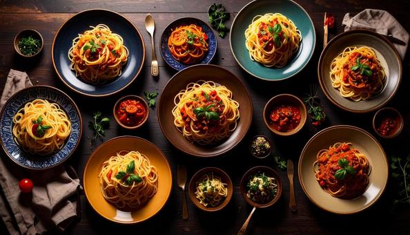 トマトスパゲッティー トマトスパゲッティーの写真