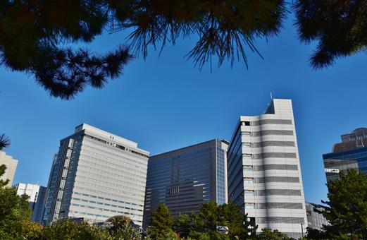 ＜千葉県＞幕張新都心の都市風景 幕張新都心,海浜幕張,幕張の写真素材