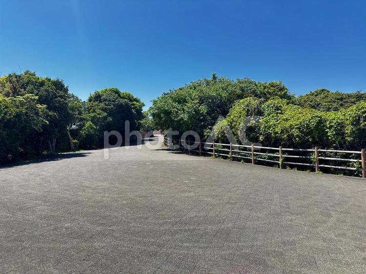 樫野埼灯台付近　園地内　紀伊大島 串本町樫野,紀伊大島,園地内の写真素材