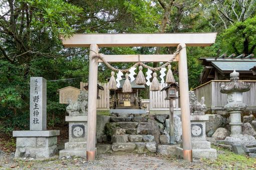三重　椿大神社　縣主神社　本殿 椿大神社,椿,神社の写真素材