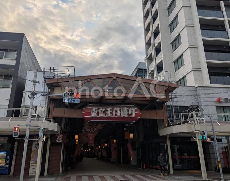 名古屋大須東仁王門通商店街 名古屋大須東仁王門通商店街,東仁王門通商店街,東仁王門通りの写真素材