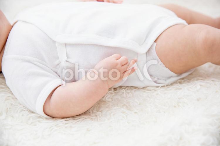 赤ちゃんのイメージ 赤ちゃん,赤ん坊,手の写真素材