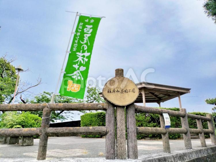 稲荷山茶園公園 稲荷山茶園公園,愛知県,西尾市の写真素材