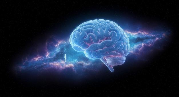 脳神経ネットワークのシナプスの写真