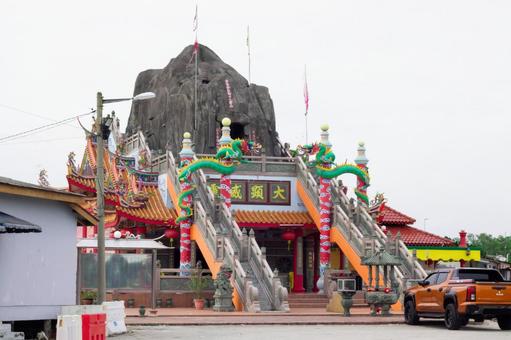 マレーシアの寺と神様 マレーシア,中華系,廟の写真素材