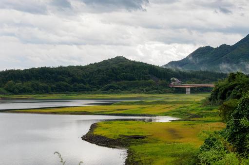 南川ダムの風景⑾ 南川ダムの風景⑾ ダム,ダム湖,南川ダムの写真素材