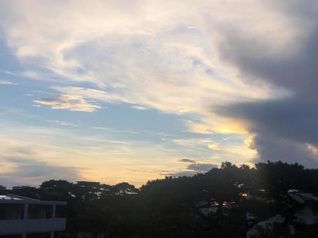 夕日 夕日の写真