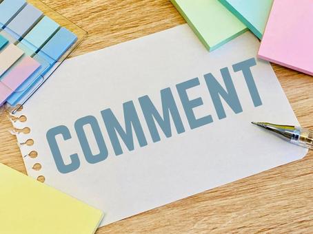 COMMENT・コメントの文字素材 COMMENT・コメントの文字素材 コメント,意見,感想の写真素材