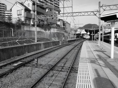 Station in black and white, JPG Station in black and white, JPG