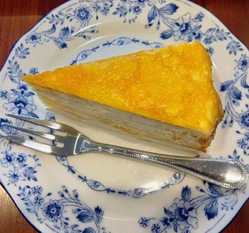 ミルクレープ ミルクレープ 食べ物,ミルクレープ,おやつの写真素材