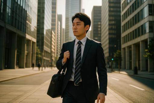 海外の職場に通う日常の写真