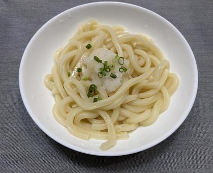 冷やし大根おろしうどん 冷やし大根おろしうどん うどん,冷やしうどん,大根おろしの写真素材