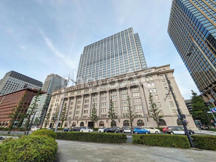東京都千代田区　明治生命館 明治生命館,丸の内,ビル街の写真素材