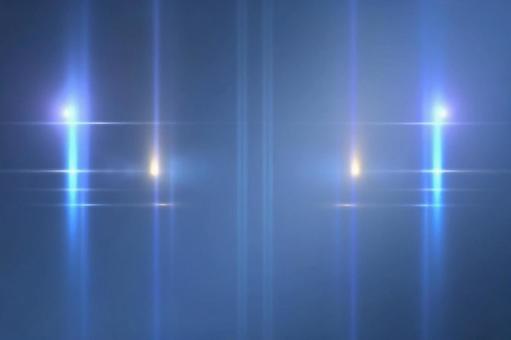 Light beam flare that is close to the potential of blue, JPG Light beam flare that is close to the potential of blue, 闪光, 火花, 蓝色背景, JPG