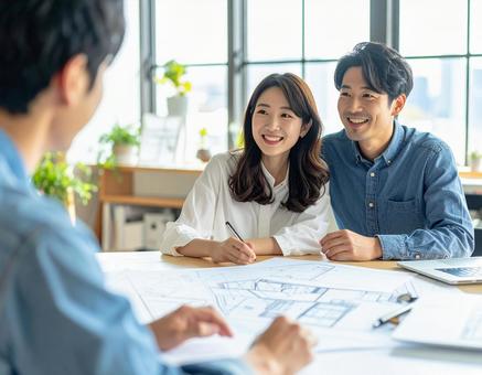 設計者のヒアリングの写真