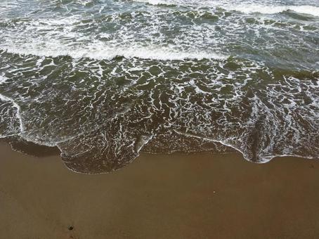 波打ち際 波打ち際 波打ち際,波,渚の写真素材