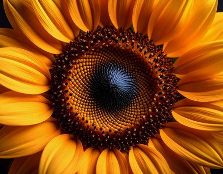 一輪のひまわりの花の写真