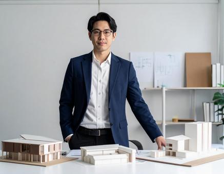 建築デザイン設計者の写真