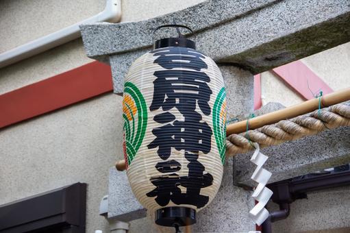 神社の提燈(奥浅草) 神社の提燈(奥浅草)の写真