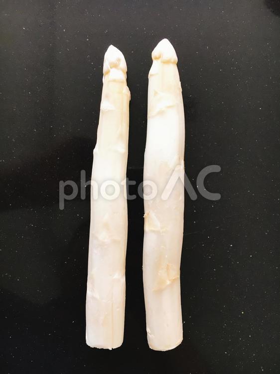 オランダ　旬の食材　ホワイトアスパラガス アスパラガス,旬,野菜の写真素材