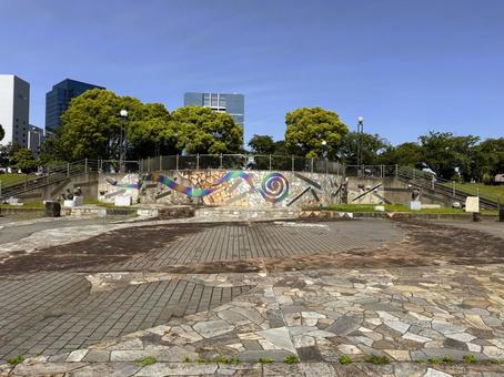 青海ふ頭公園 東京お台場 2025年春 青海ふ頭公園 東京お台場 2025年春 記念,青海,ふ頭公園の写真素材